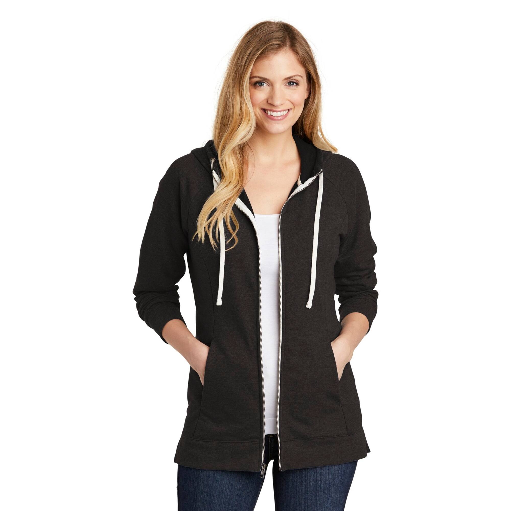 District® Women's Perfect Tri French Terry Full-Zip Hoodie